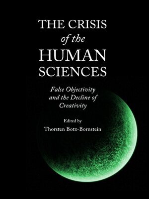 cover image of The Crisis of the Human Sciences